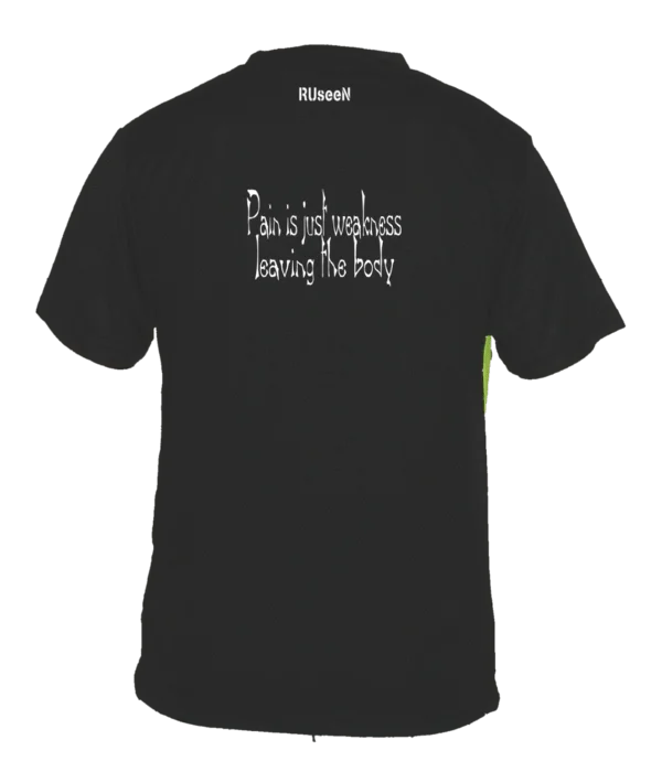 Comfortable Outfits Men's Reflective Short Sleeve Shirt - Pain is Weakness