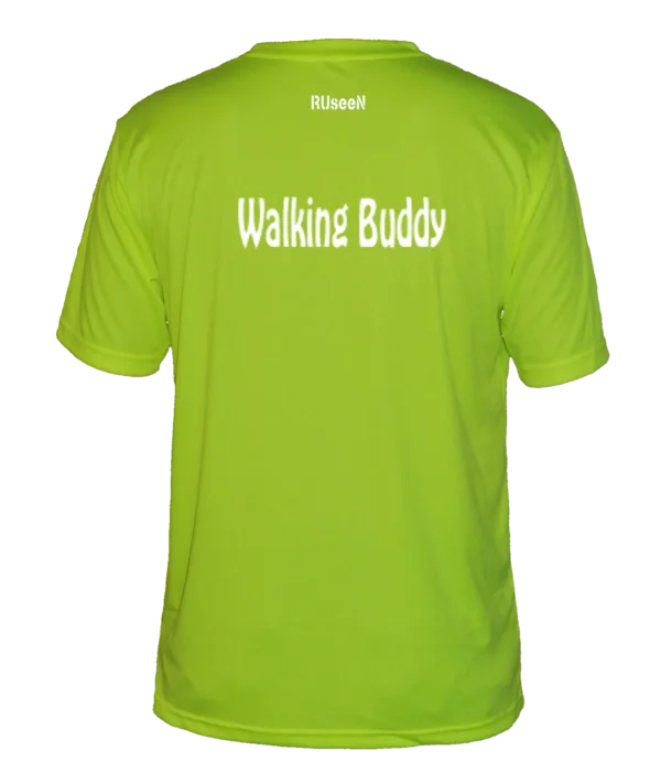 Relaxed Style Men's Reflective Short Sleeve Shirt - Walking Buddy