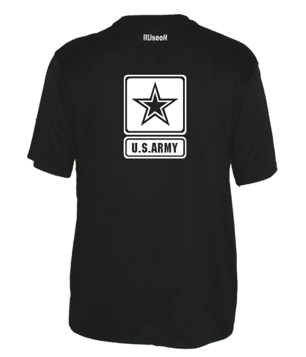 Fashion Expert Men's Reflective Short Sleeve Shirt - US Army