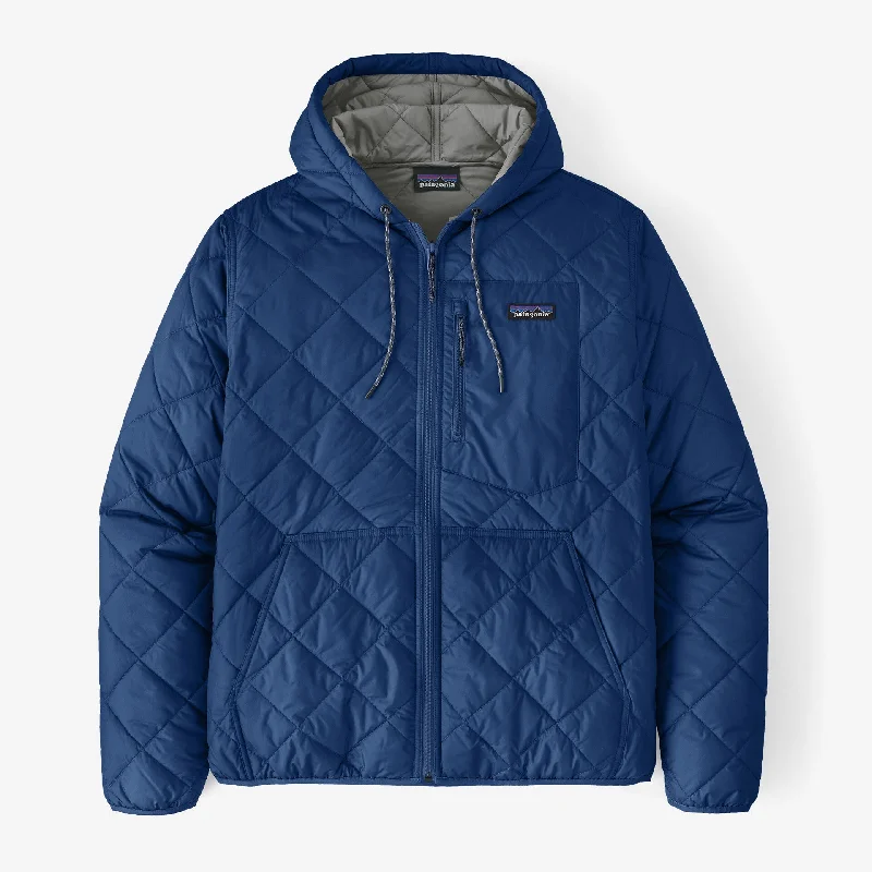 Diamond Quilted Bomber Hoody (Men's)