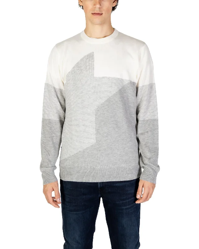 Elegant Wear Antony Morato Round Neck Merino Wool Blend Knitwear with Long Sleeves Elegant Wear Antony Morato Round Neck Merino Wool Blend Knitwear with Long Sleeves