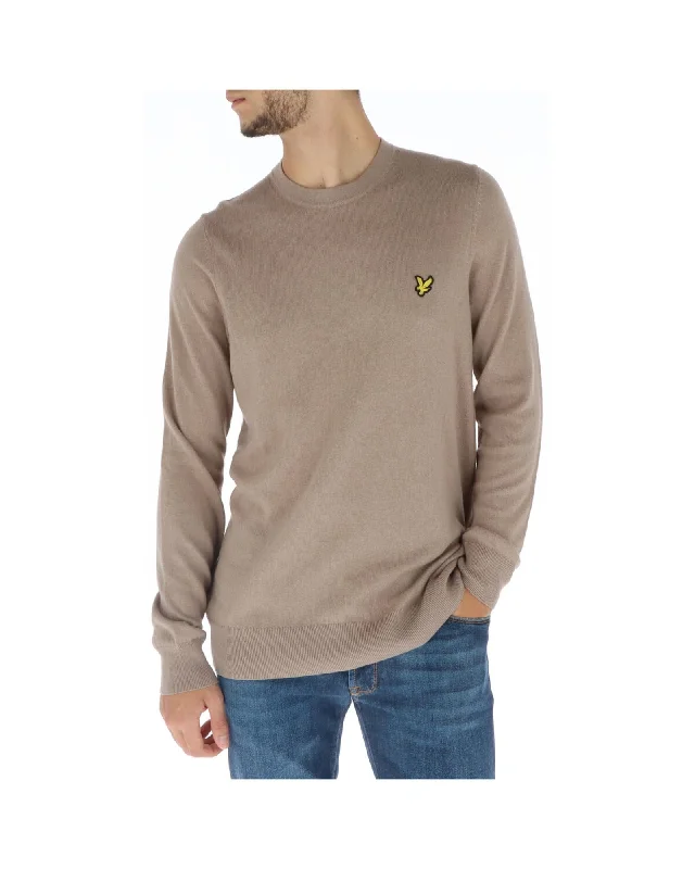 Denim Design Lyle & Scott  Men's Crew Neck Jumper - Beige