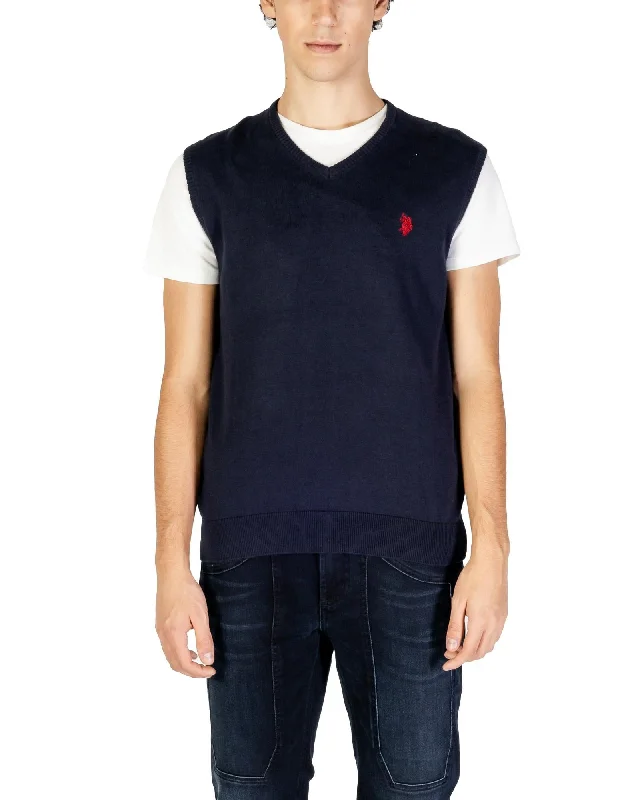 Street Fashion U.s. Polo Assn. Cotton-Cashmere Blend Gilet