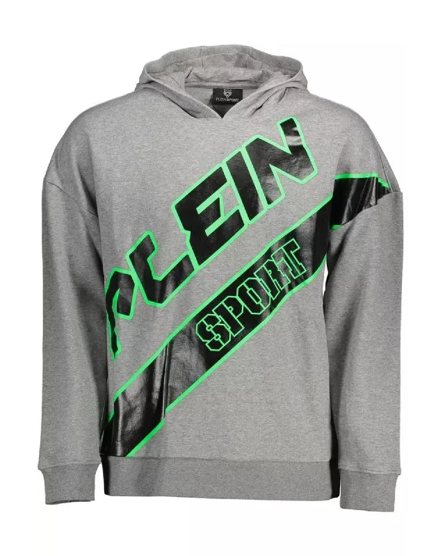 Smart Comfort Wear Plein Sport  Mens Diagonal Logo Hoodie