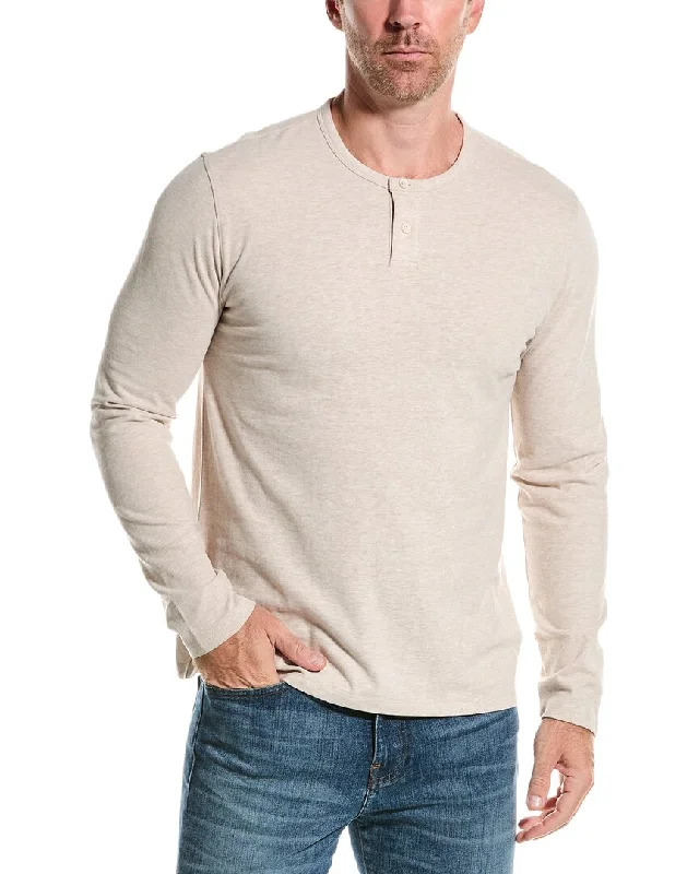 Stylish Casuals Vince Sueded Jersey Henley