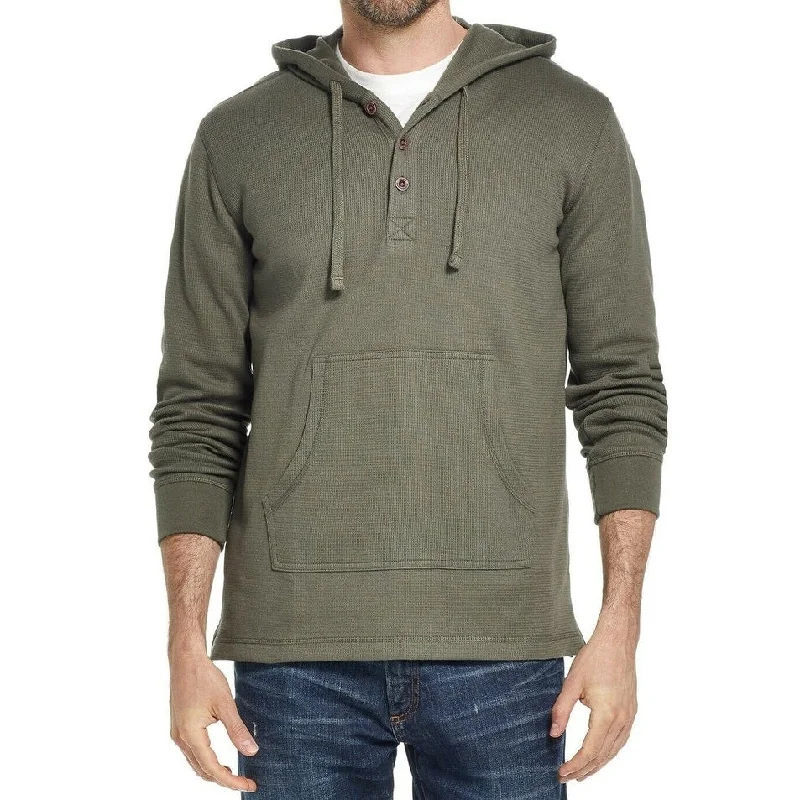 Preview New Products Weatherproof Vintage Men's Textured Henley Hoodie Green Size XX-Large - XXL Preview New Products Weatherproof Vintage Men's Textured Henley Hoodie Green Size XX-Large - XXL