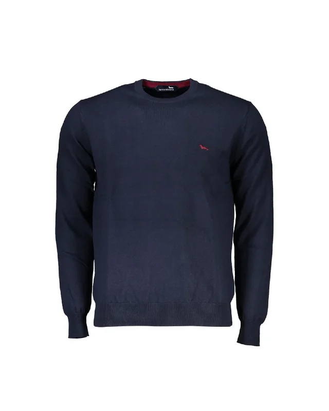 Harmont & Blaine  Men's Crew Neck Sweater - Blue