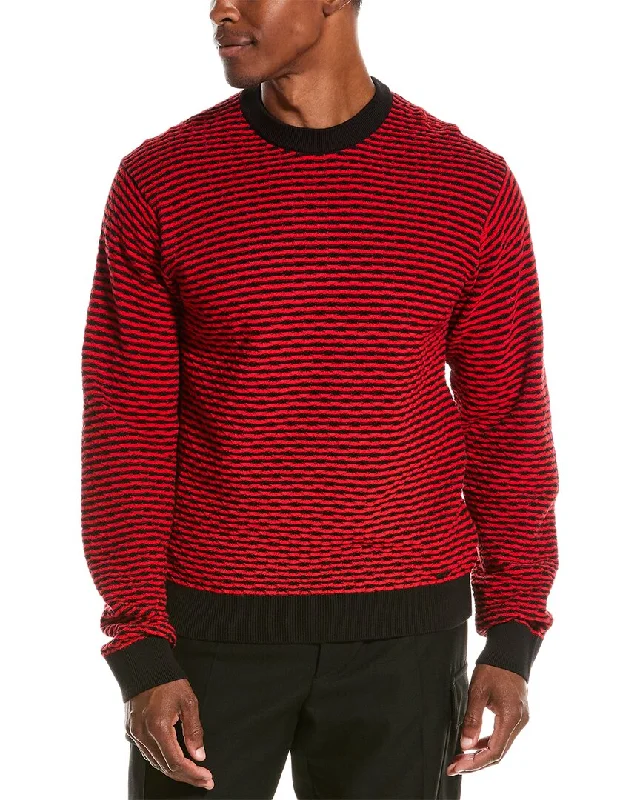 Hugo Hugo Boss Textured Crewneck Sweater