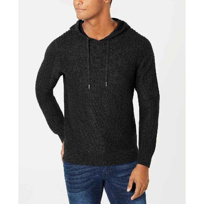 Personalized Design Inc International Concepts Men's Hooded Sweater Black Size Medium Personalized Design Inc International Concepts Men's Hooded Sweater Black Size Medium