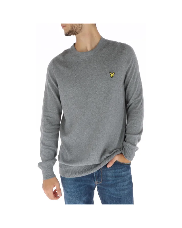 End Of The Year Lyle & Scott  Eagle Crew Knit Sweater - Grey