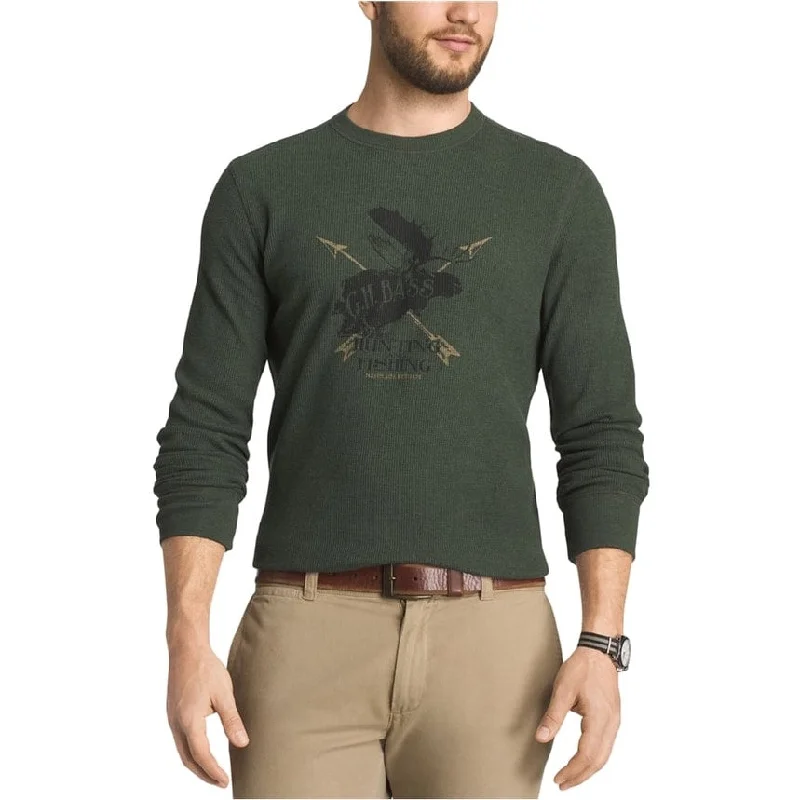 G.H. Bass & Co. Mens Outdoor Crew Thermal Sweater