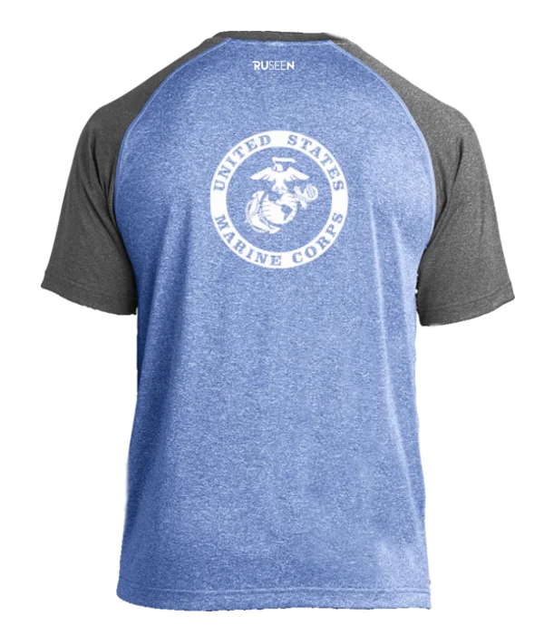 Fashion Must-have Men's Reflective Short Sleeve Shirt - USMC