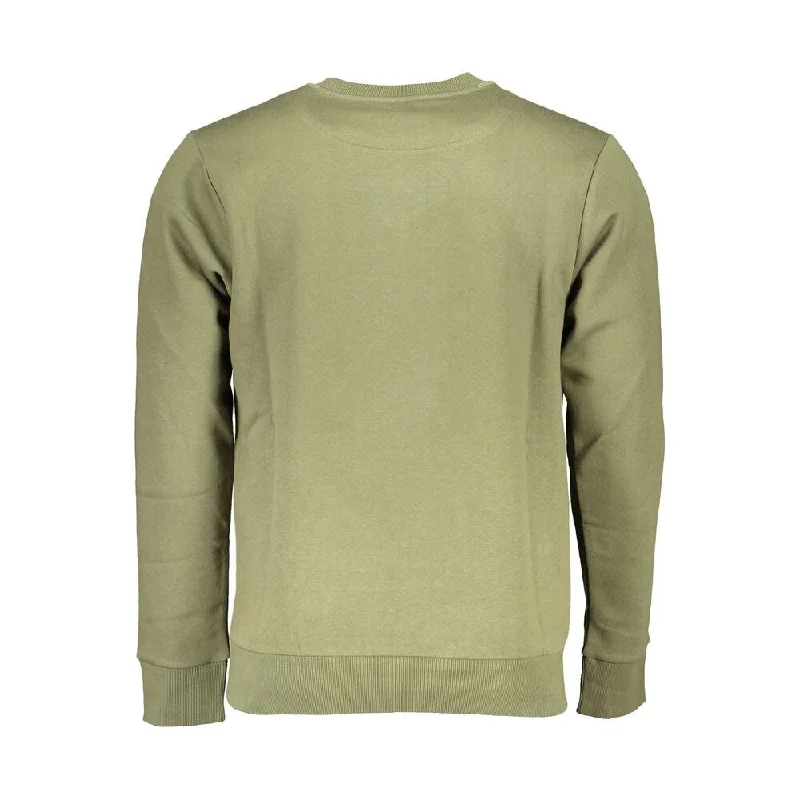 U.S. Grand Polo Green Cotton Men's Sweater