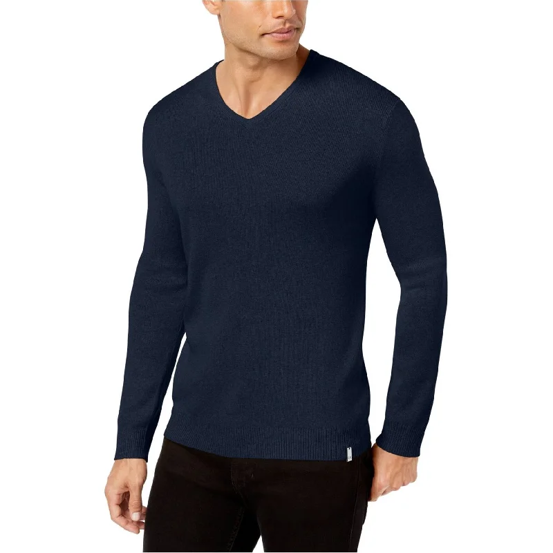 Calvin Klein Mens Ls Knit Pullover Sweater