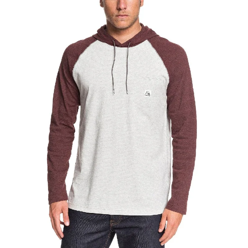 Bright Colors Quiksilver Men's Michi Hood Update Gray Size Medium