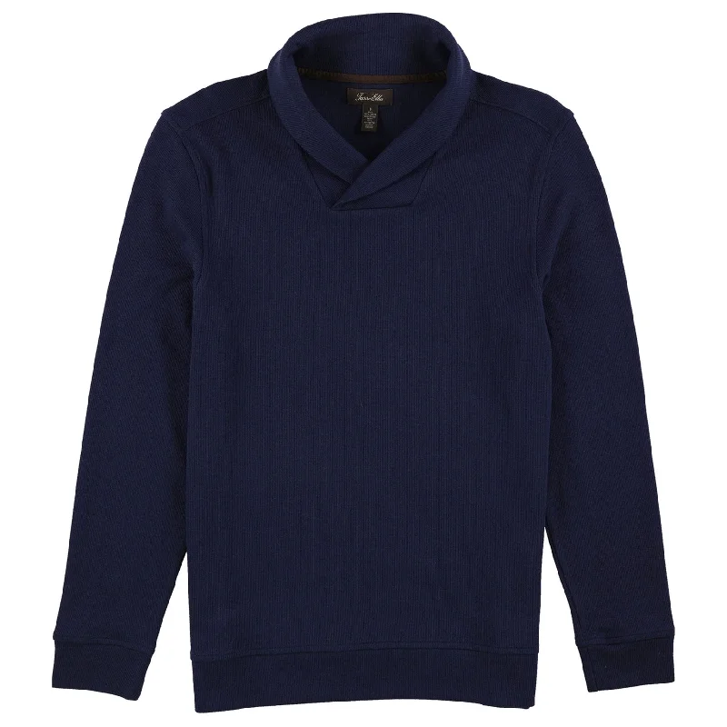 Tasso Elba Mens Shawl Collar Pullover Sweater