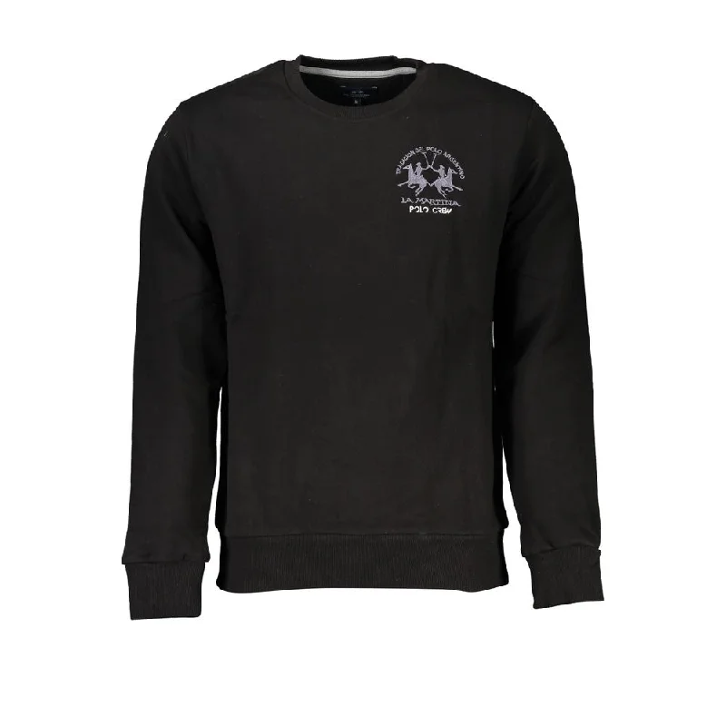 La Martina Elegant Crew Neck Fleece Men's Sweatshirt