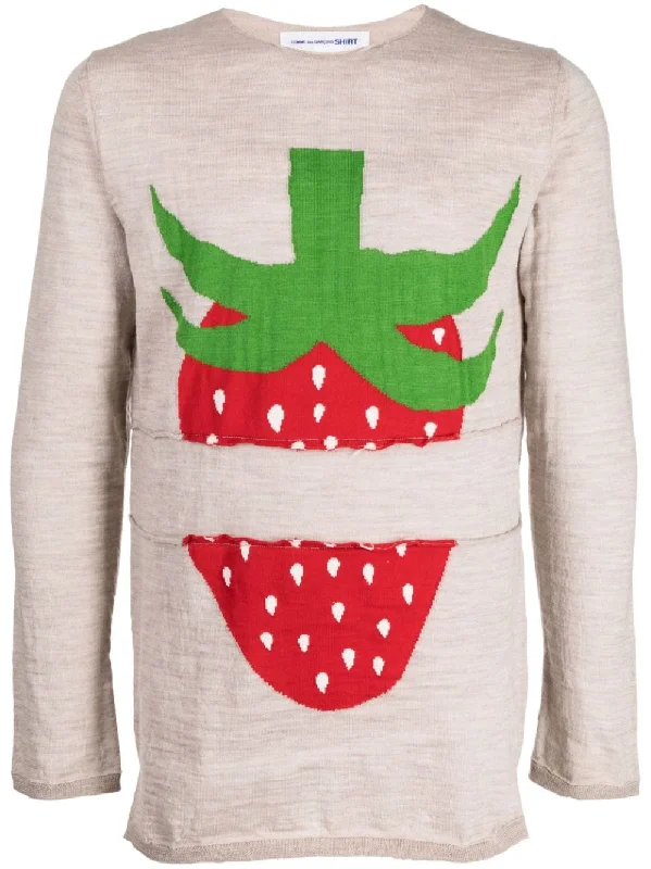 Graphic-Print Crew-Neck Sweatshirt