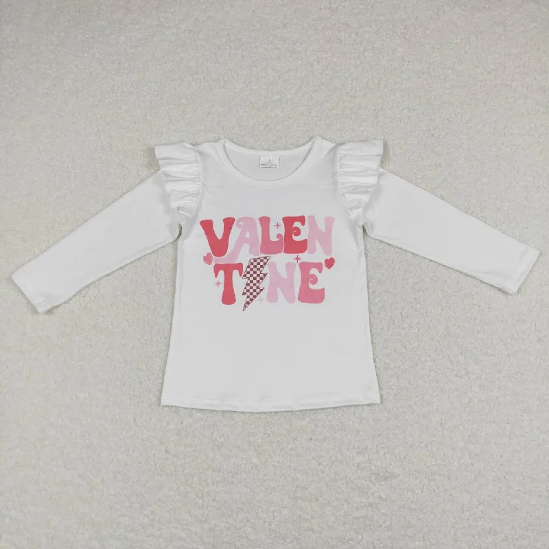 GT0440 Valentine Pink  Girls Short Sleeve Top T-shirts