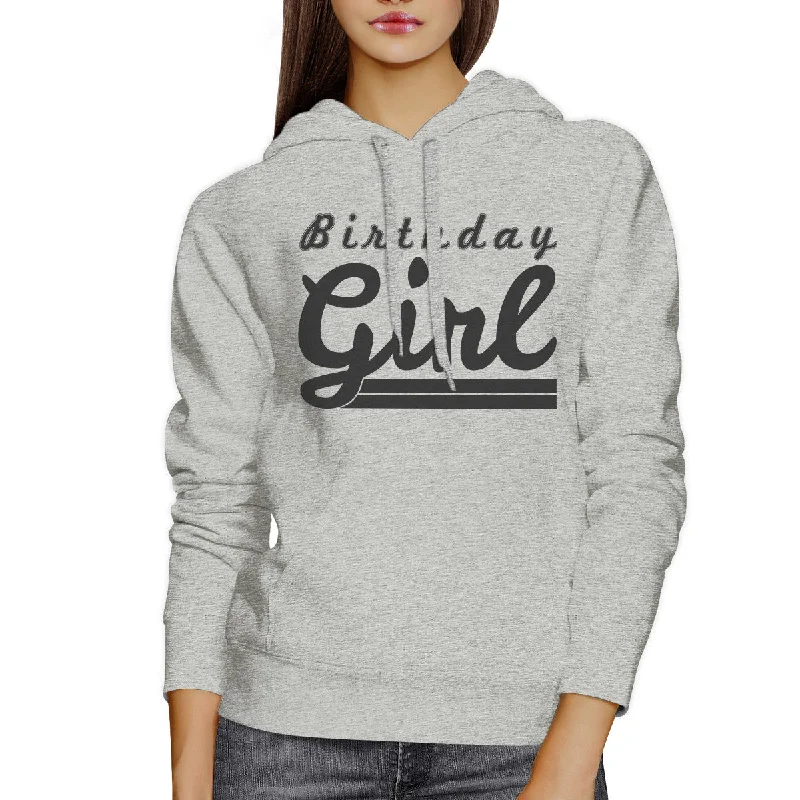 Diamond Series Birthday Girl Grey Hoodie