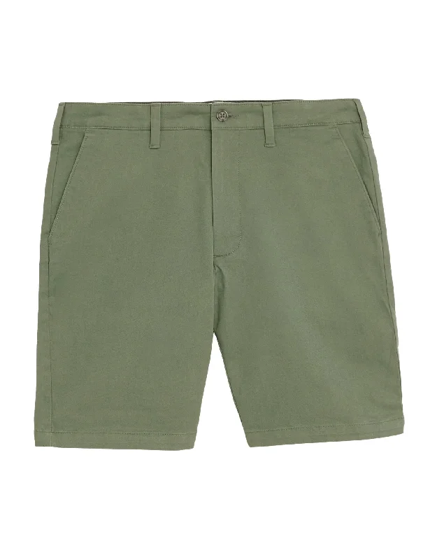 Casual Style Stretch Chino Shorts