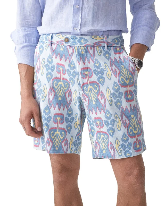 Bottom And Versatile J.McLaughlin Royal Ikat Groove Oliver Short