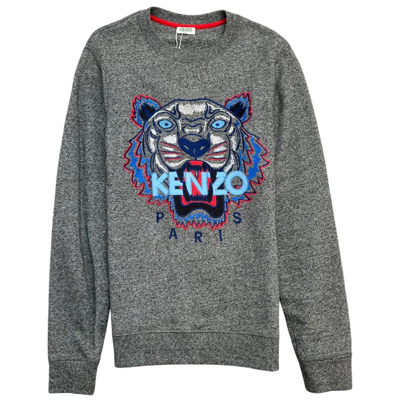 Ultra-lightweight Men's Tiger Jumper Grey Size S