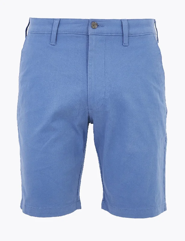 Unique Design Stretch Chino Shorts