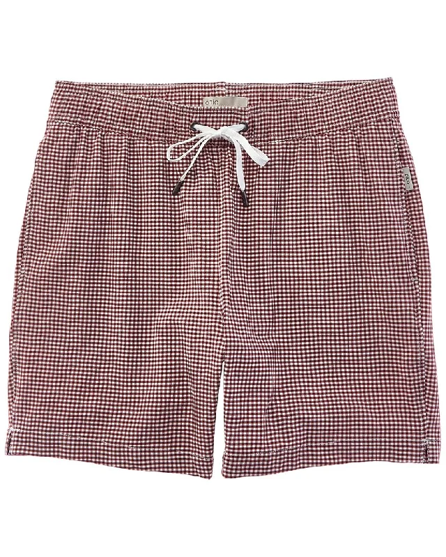 Customized Version Onia Charles Seersucker Swim Trunk
