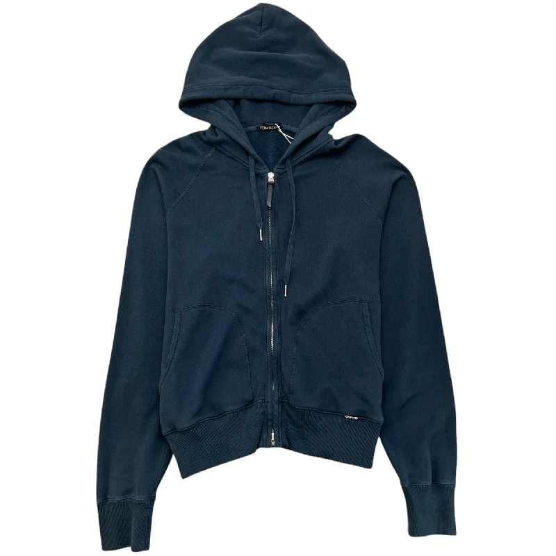 Easygoing Outfits Men's Zip Hoodie Navy Size IT 48 / UK M