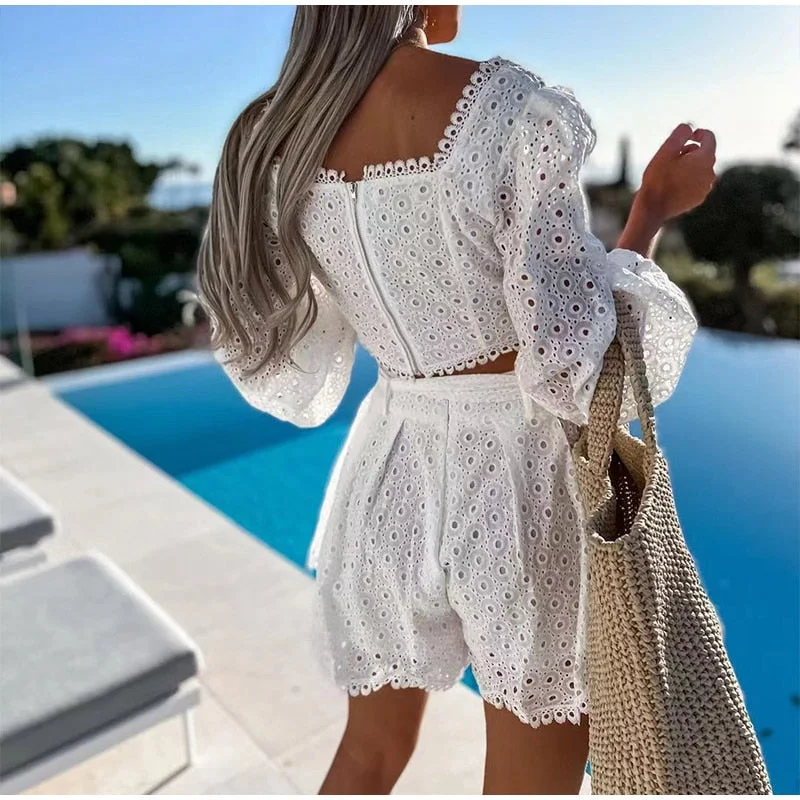 Innovative Design Vireous Lace Summer Beach Set