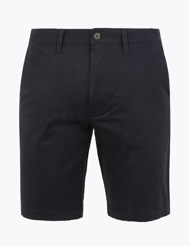 Celebrity Style Stretch Chino Shorts