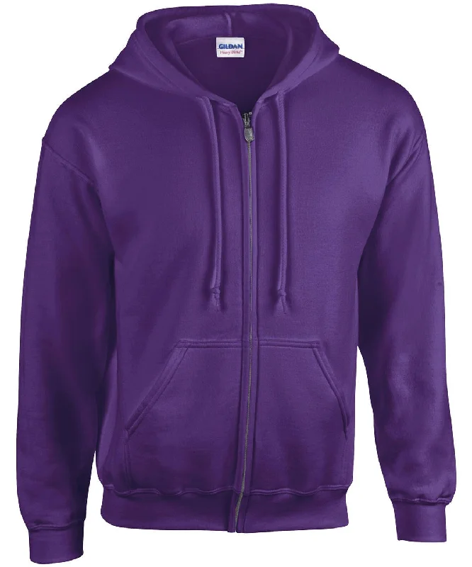 Simple Style Purple - Heavy Blend™  full zip hooded sweatshirt