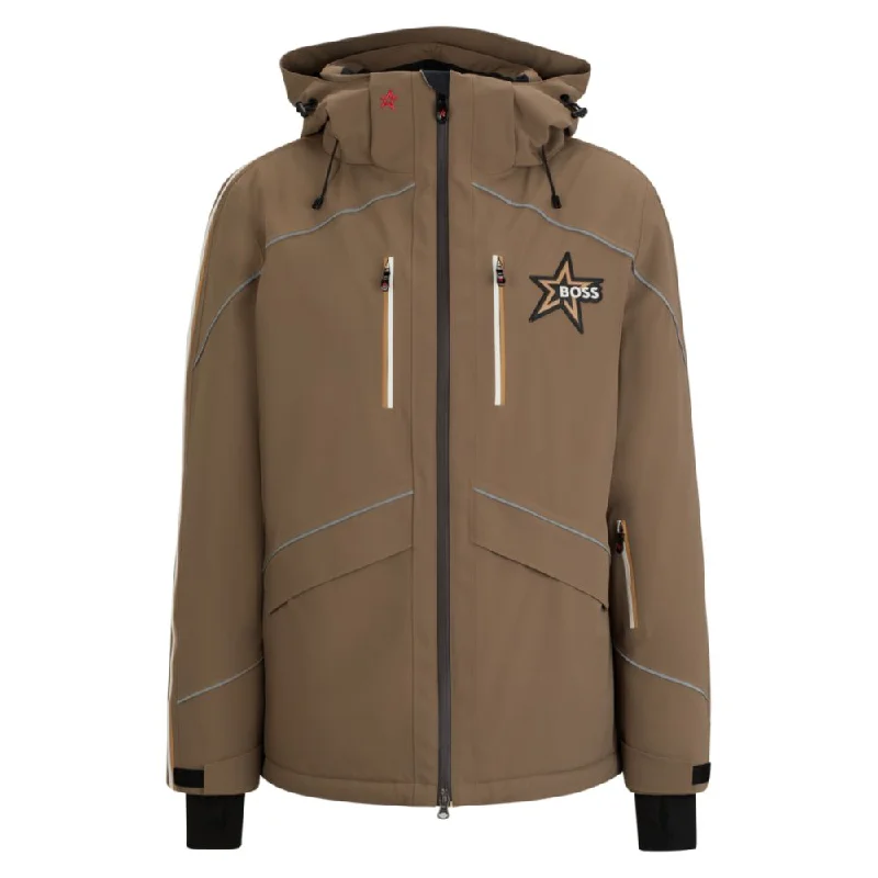 Sports And Leisure BOSS x Perfect Moment hooded down ski jacket with special branding