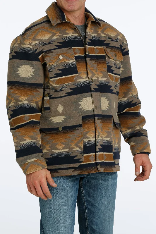 Short Design Cinch Men's Southwestern Frontier Coat