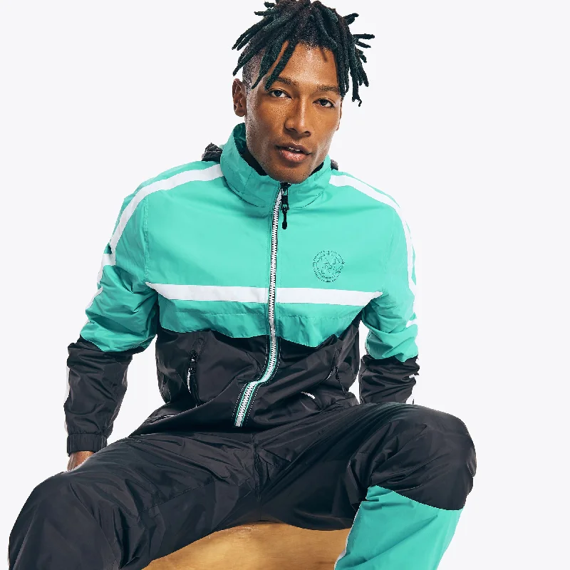 Urban Sense Nautica Mens Colorblock Jacket
