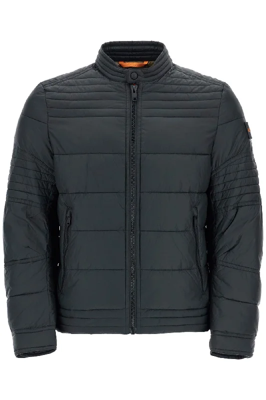 Practical Style Boss Men's  High Collar Down Jacket Regular Fit