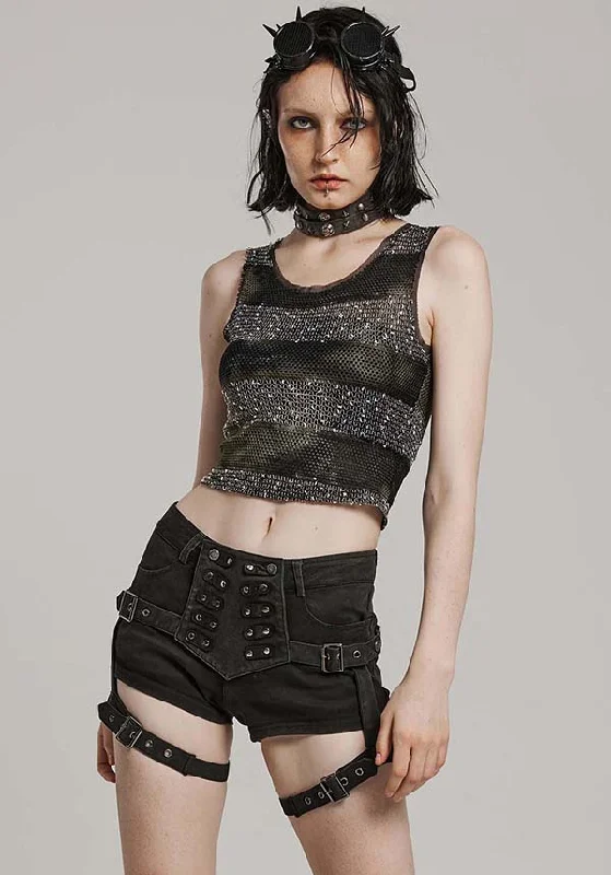Comfortable Jeans Jinx | BUCKLE SHORTS*