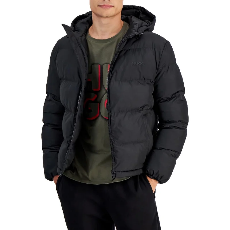 Unique Prints Mens Insulated Polyester Puffer Jacket