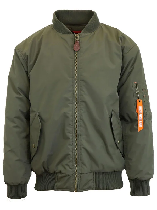 Must-have For Fashion Mens Lightweight Short Bomber Jacket