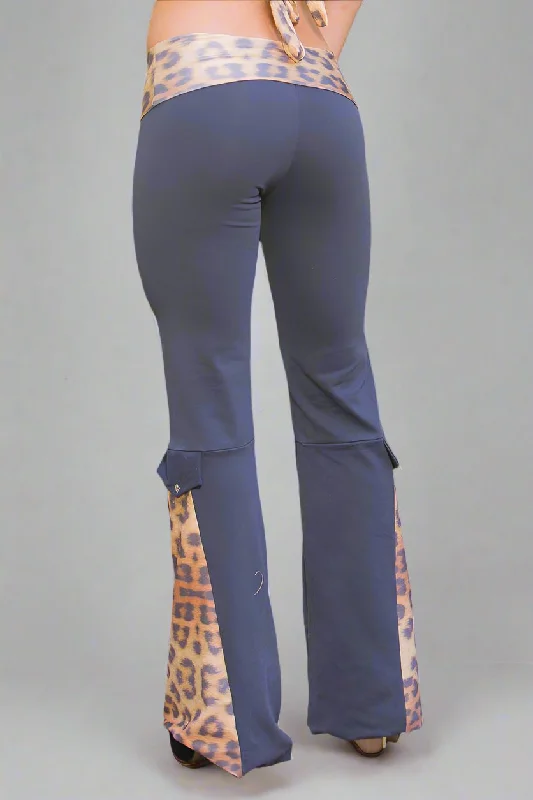Cozy Fitting Bia Brazil Luna Leopard Cargo Pant