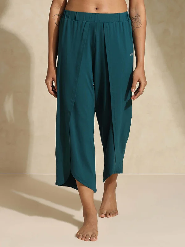 Soft Clothing Yoga Tulip Pants Teal