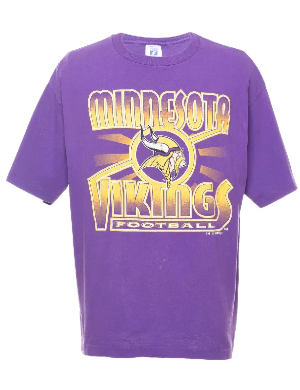 Slim Fit 1990s NFL Sports T-shirt - XL
