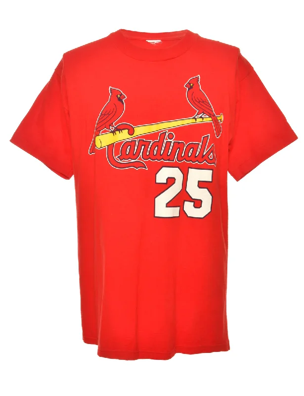 Light And Breathable Cardinals Sports T-shirt - M