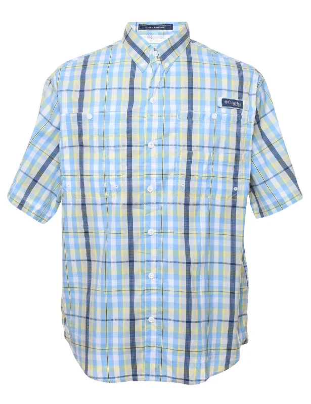 Celebrity Must-have Columbia Checked Shirt - M
