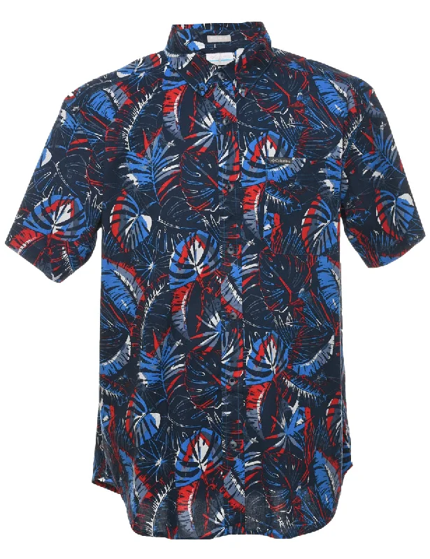 Fashionable And Fashionable Columbia Hawaiian Shirt - L