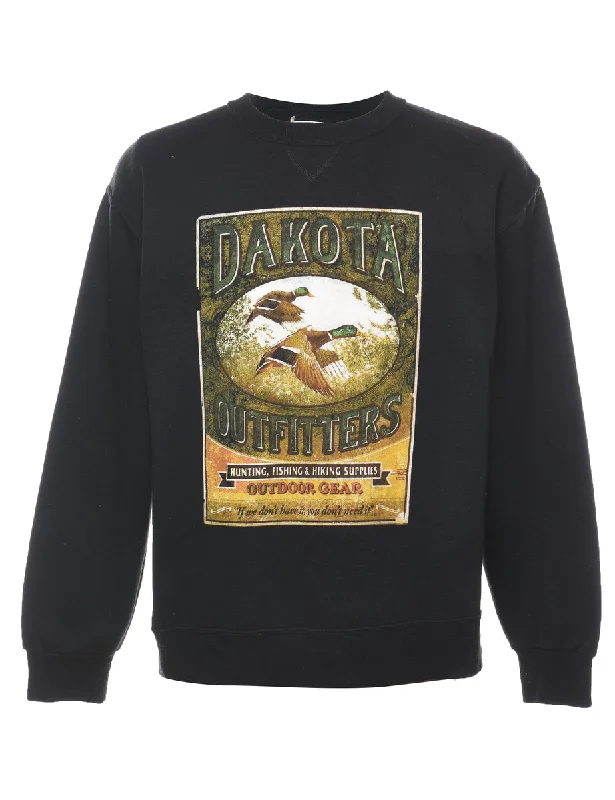 Cute Design Dakota Outfitters Printed Sweatshirt - M
