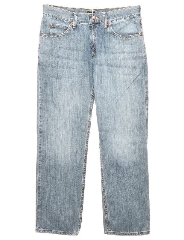Sporty Comfort Faded Wash Lee Jeans - W34 L30
