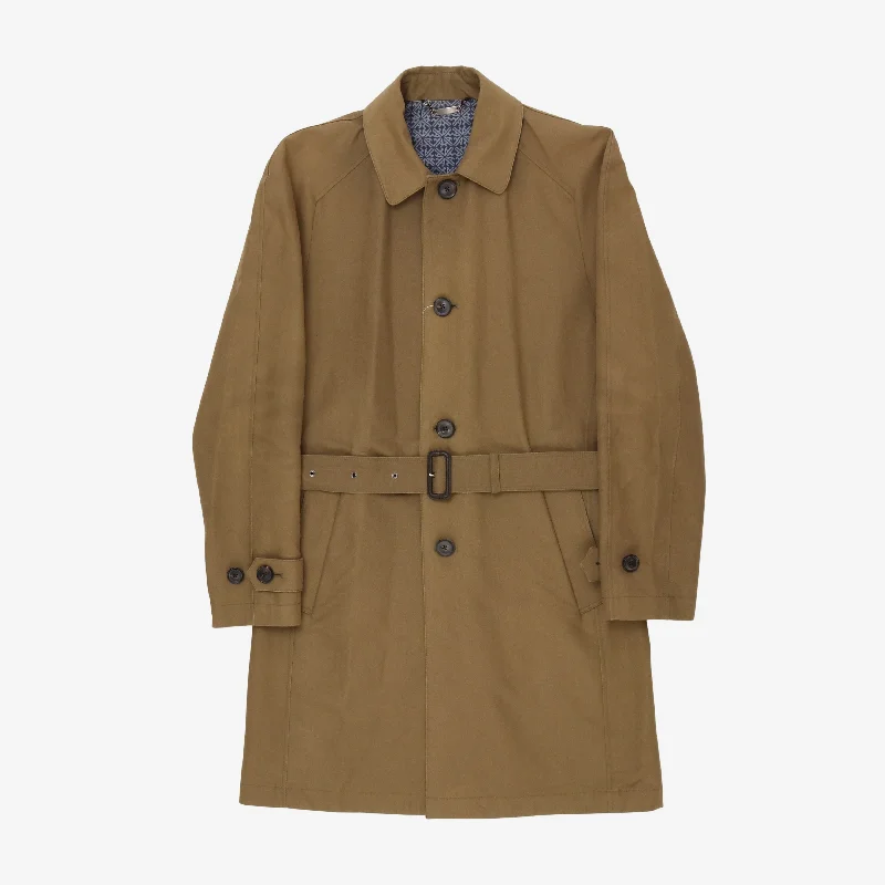 Gabardine Trench Coat