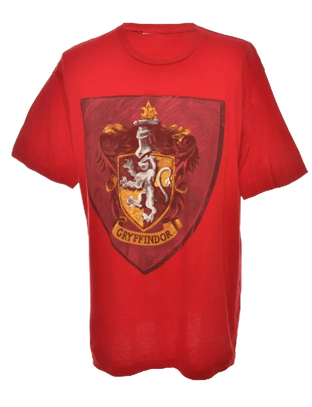 Girl Style Gryffindor Printed T-shirt - XL